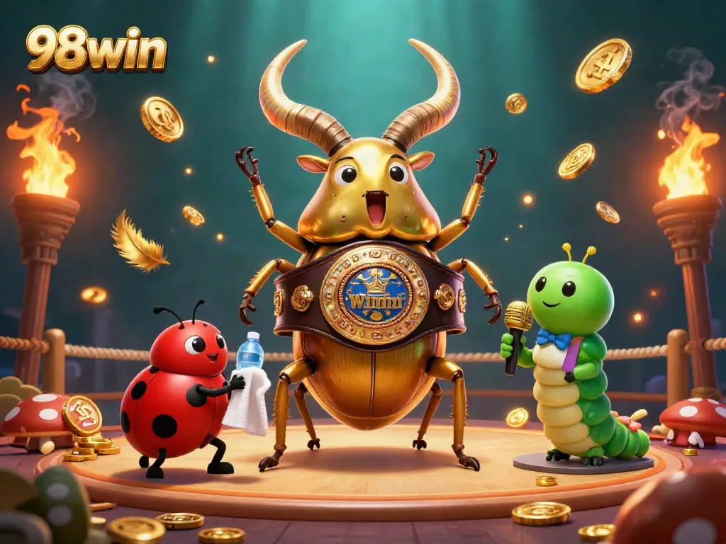 Engage with the excitement at 98win's vibrant casino scene with dynamic characters and rich gaming elements.