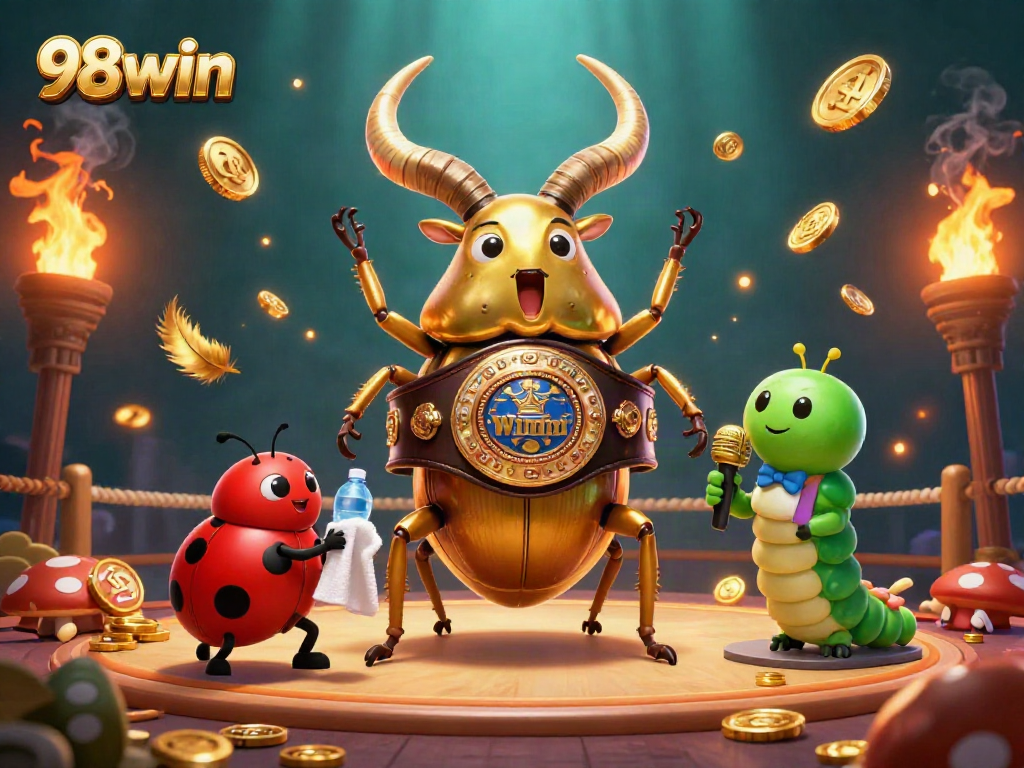 Engage with the excitement at 98win's vibrant casino scene with dynamic characters and rich gaming elements.