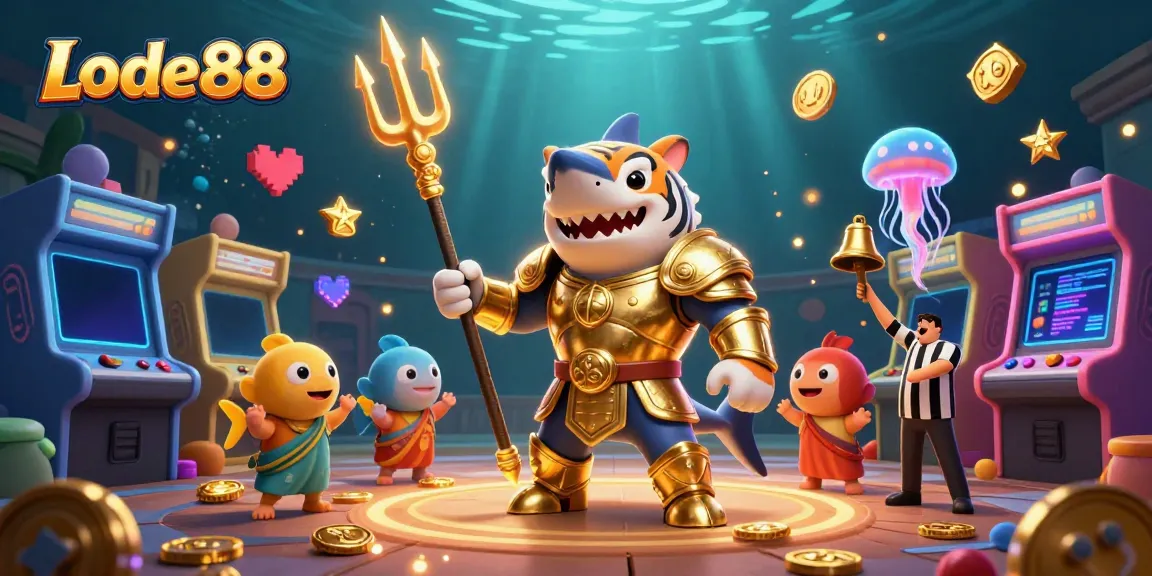 Experience thrilling gameplay at Lode88 with vibrant slots and a spectacular underwater scene.