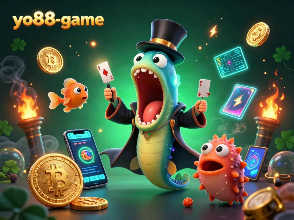 Engage with thrilling gameplay at yo88-game featuring a vibrant underwater magic act.